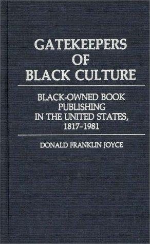 Couverture : Gatekeepers of black culture