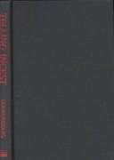 Couverture : Telling incest