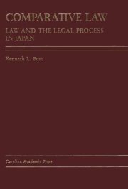 Couverture : Comparative law