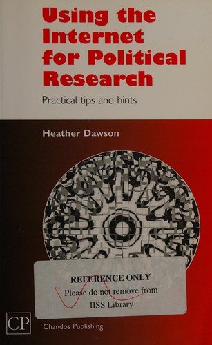 Couverture : Using the Internet for political research