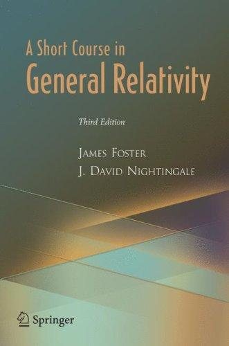 Couverture : A Short Course in General Relativity