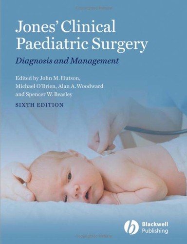 Couverture : Jones' clinical paediatric surgery