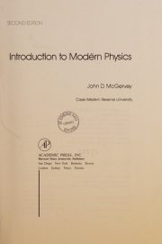 Couverture : Introduction to modern physics