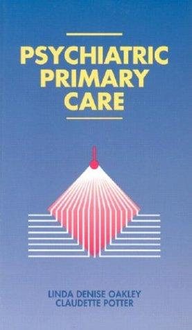 Couverture : Psychiatric primary care