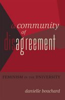 Couverture : A Community of Disagreement