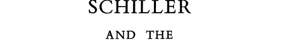 Couverture : Schiller and the ideal of freedom