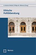 Couverture : Ethische Politikberatung
