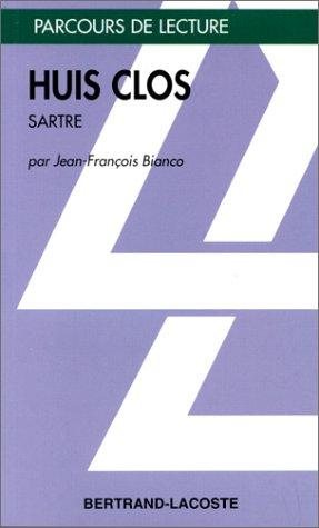 Couverture : Sartre 