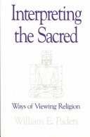 Couverture : Interpreting the sacred