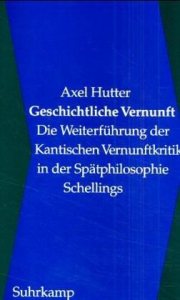 Couverture : Geschichtliche Vernunft