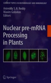 Couverture : Nuclear pre-mRNA Processing in Plants