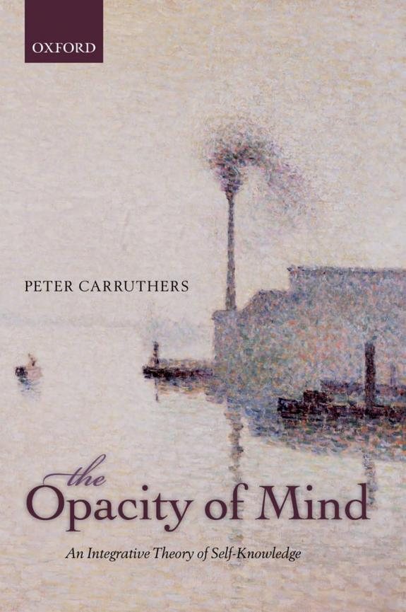 Couverture : The opacity of mind
