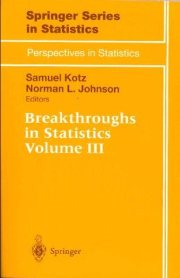 Couverture : Breakthroughs in statistics