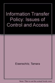 Couverture : Information transfer policy