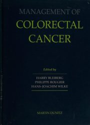 Couverture : Management of colorectal cancer