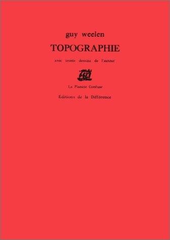 Couverture : Topographie