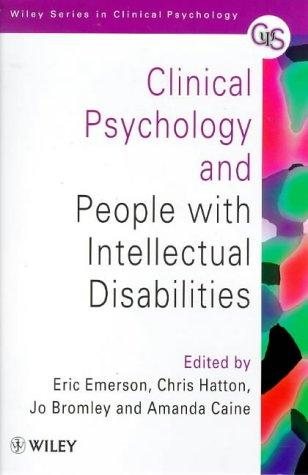 Couverture : Clinical psychology and people with intellectual disabilities