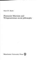 Couverture : Humanist Marxism and Wittgensteinian social philosophy
