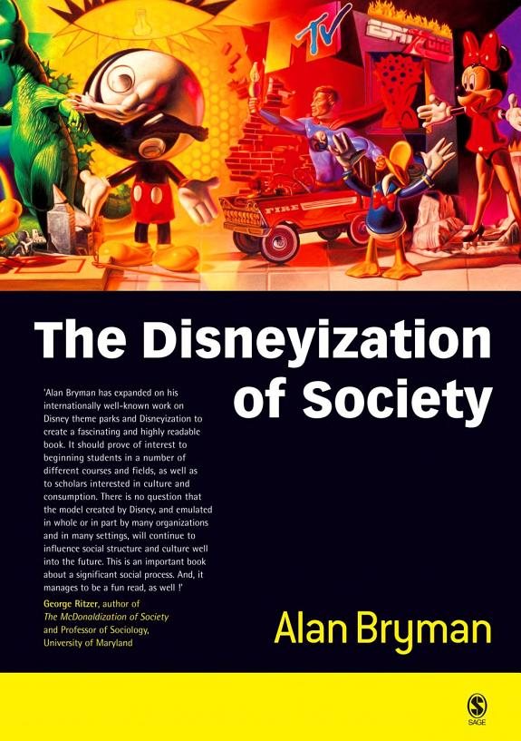 Couverture : Disneyization of Society