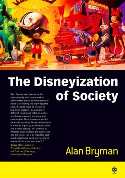 Couverture : Disneyization of Society