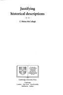 Couverture : Justifying historical descriptions