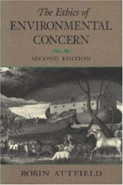 Couverture : The ethics of environmental concern