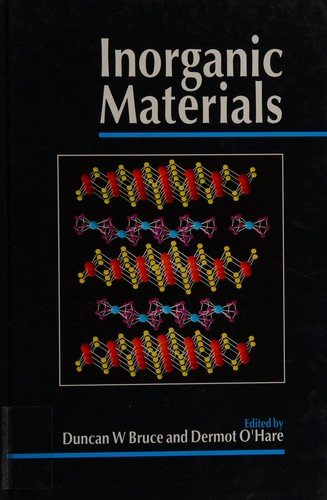 Couverture : Inorganic Materials