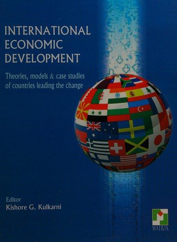 Couverture : International economic development