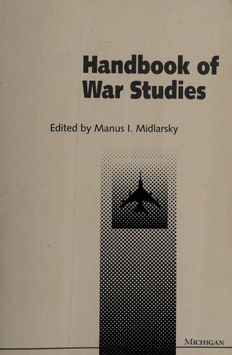 Couverture : Handbook of war studies