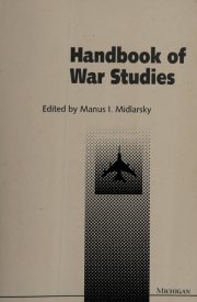Couverture : Handbook of war studies