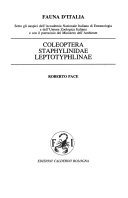Couverture : Coleoptera, Staphylinidae, Leptotyphlinae