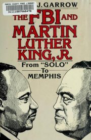 Couverture : The FBI and Martin Luther King, Jr.
