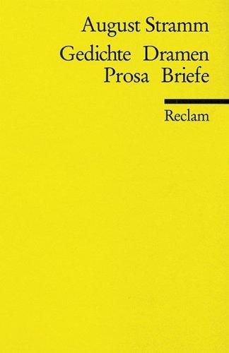 Couverture : Gedichte, Dramen, Prosa, Briefe