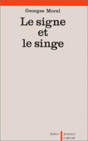 Couverture : Le signe et le singe