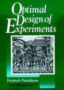 Couverture : Optimal design of experiments