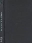 Couverture : Grammatical semantics