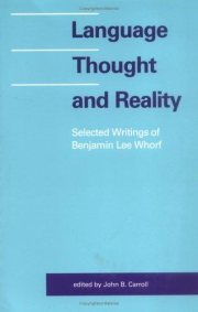 Couverture : Language, thought, and reality