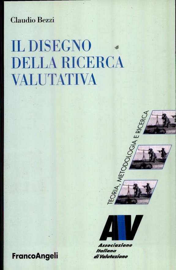 Couverture : Il disegno della ricerca valutativa