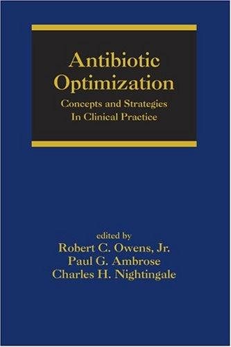 Couverture : Antibiotic optimization