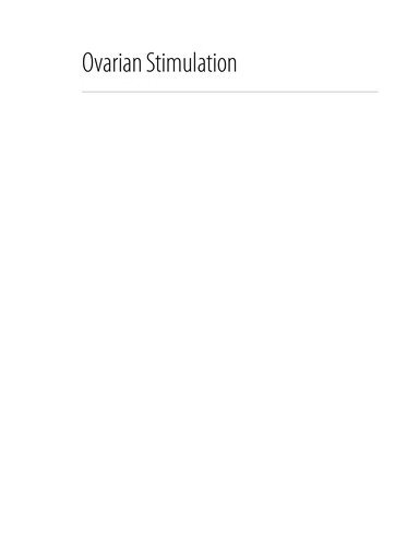 Couverture : Ovarian stimulation