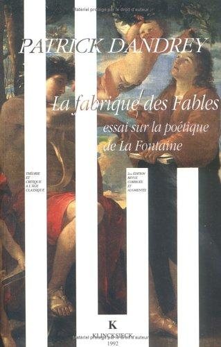 Couverture : La fabrique des Fables