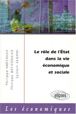 Couverture : Le Rôle de l'Etat dans la vie économique et sociale