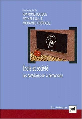 Couverture : École et société 