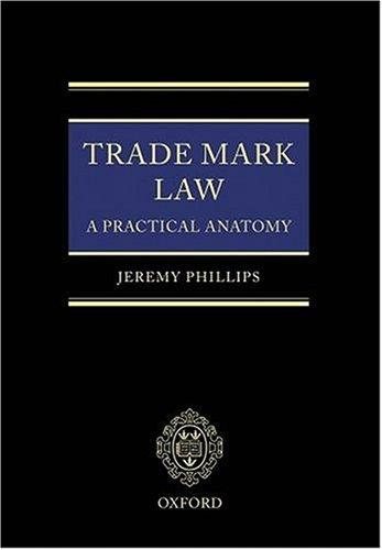 Couverture : Trade mark law