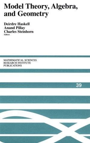 Couverture : Model Theory, Algebra and Geometry