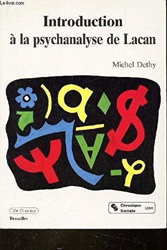 Couverture : Introduction à la psychanalyse de Lacan