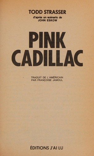 Couverture : Pink Cadillac