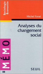 Couverture : Analyses du changement social
