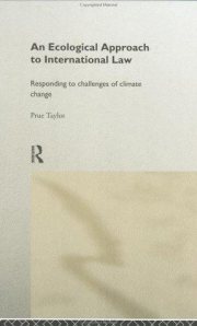 Couverture : An ecological approach to international law