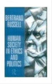 Couverture : Human Society in Ethics and Politics